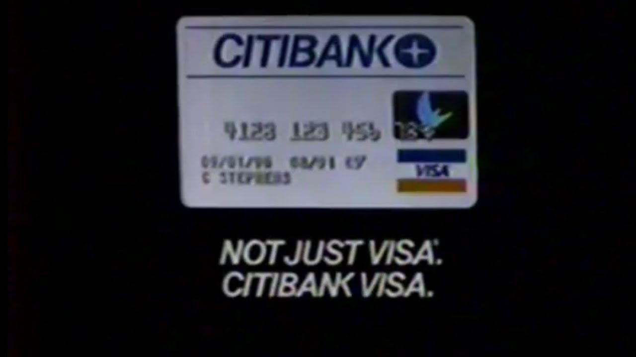 1991 Citibank Visa 