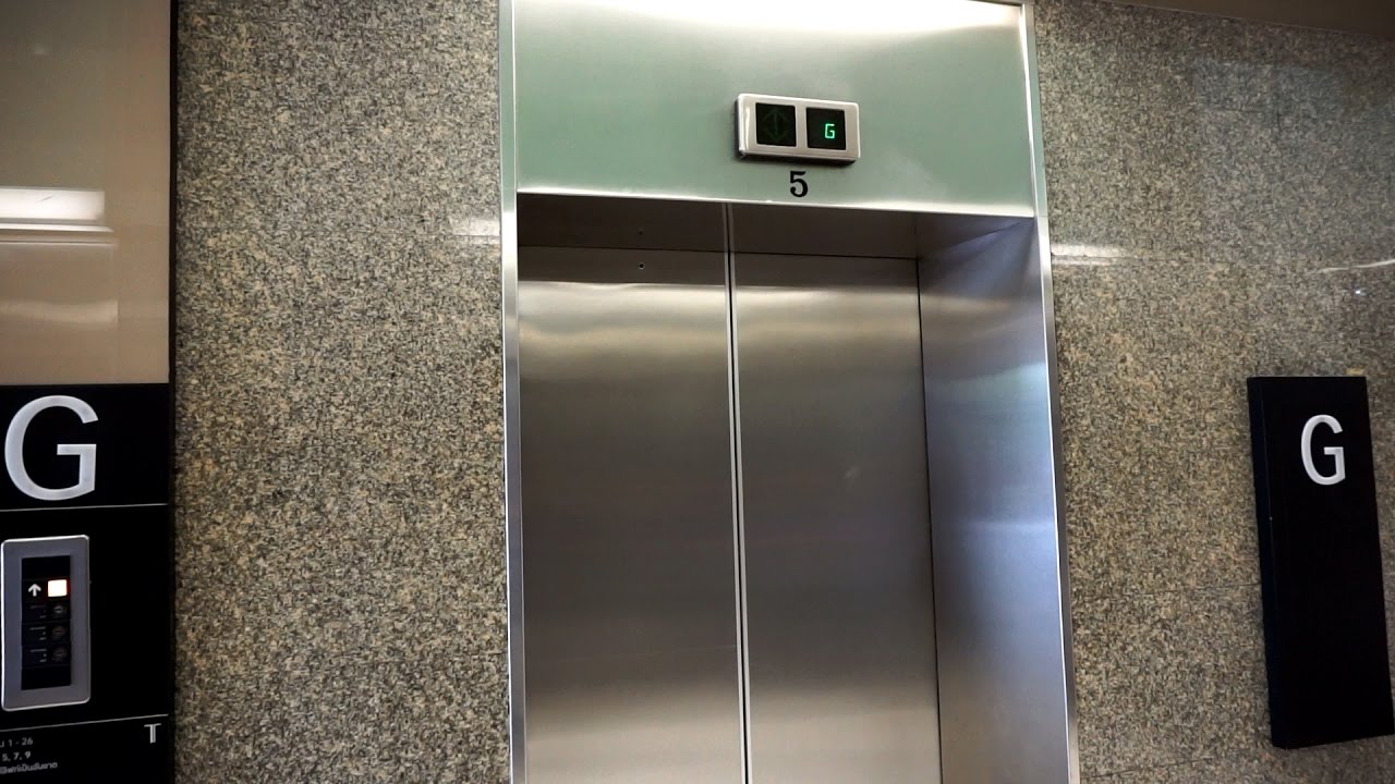1991 OTIS Elevonic 401 traction elevators @ Times Square Building, Bangkok, Thailand