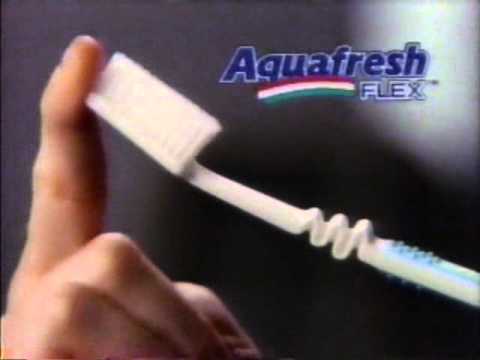 1993 Aquafresh Flex Brush Commercial