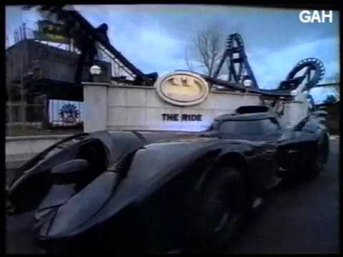 1993 Six Flags Great Adventure Batman The Ride Commercial