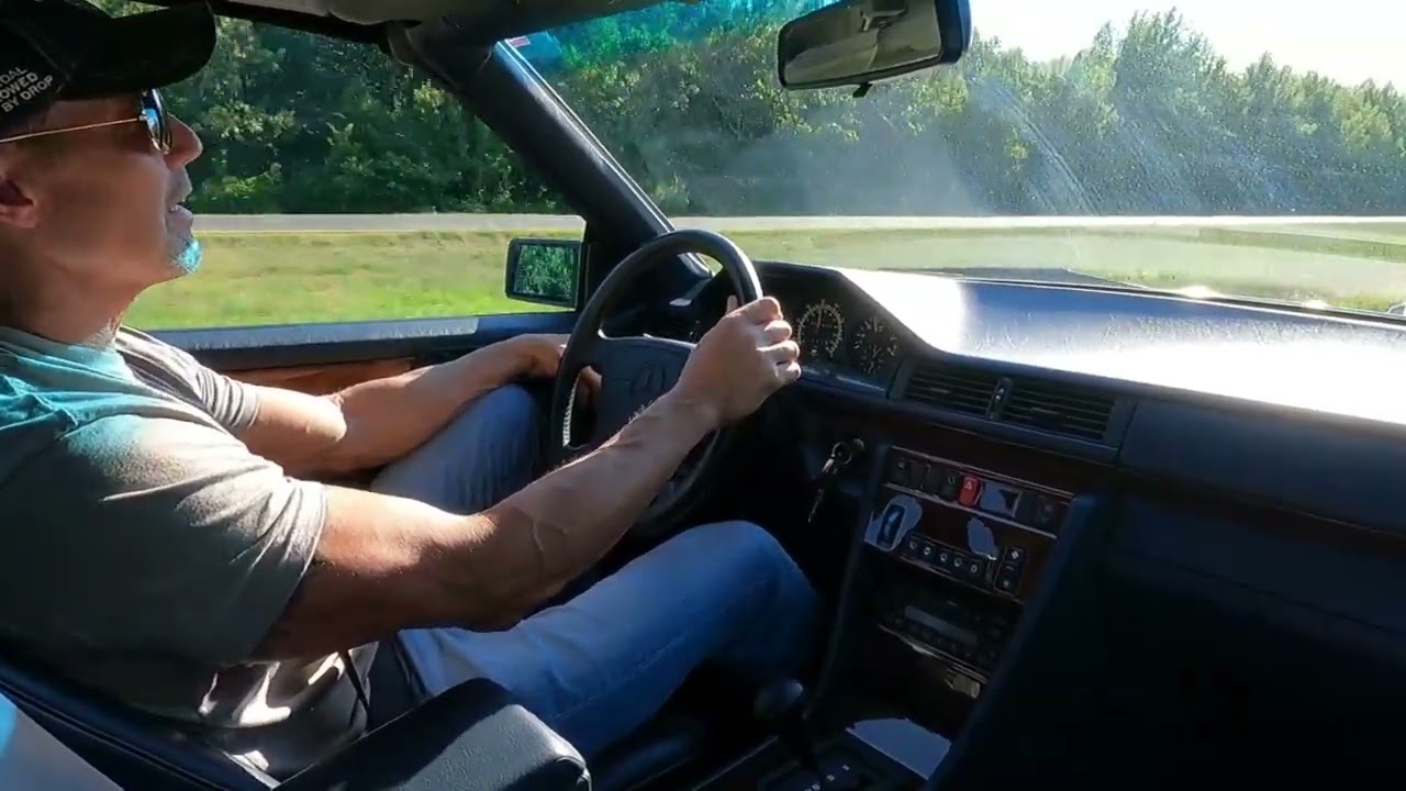 1994 Mercedes Benz E320 Cabriolet Drive Video 8/30/22