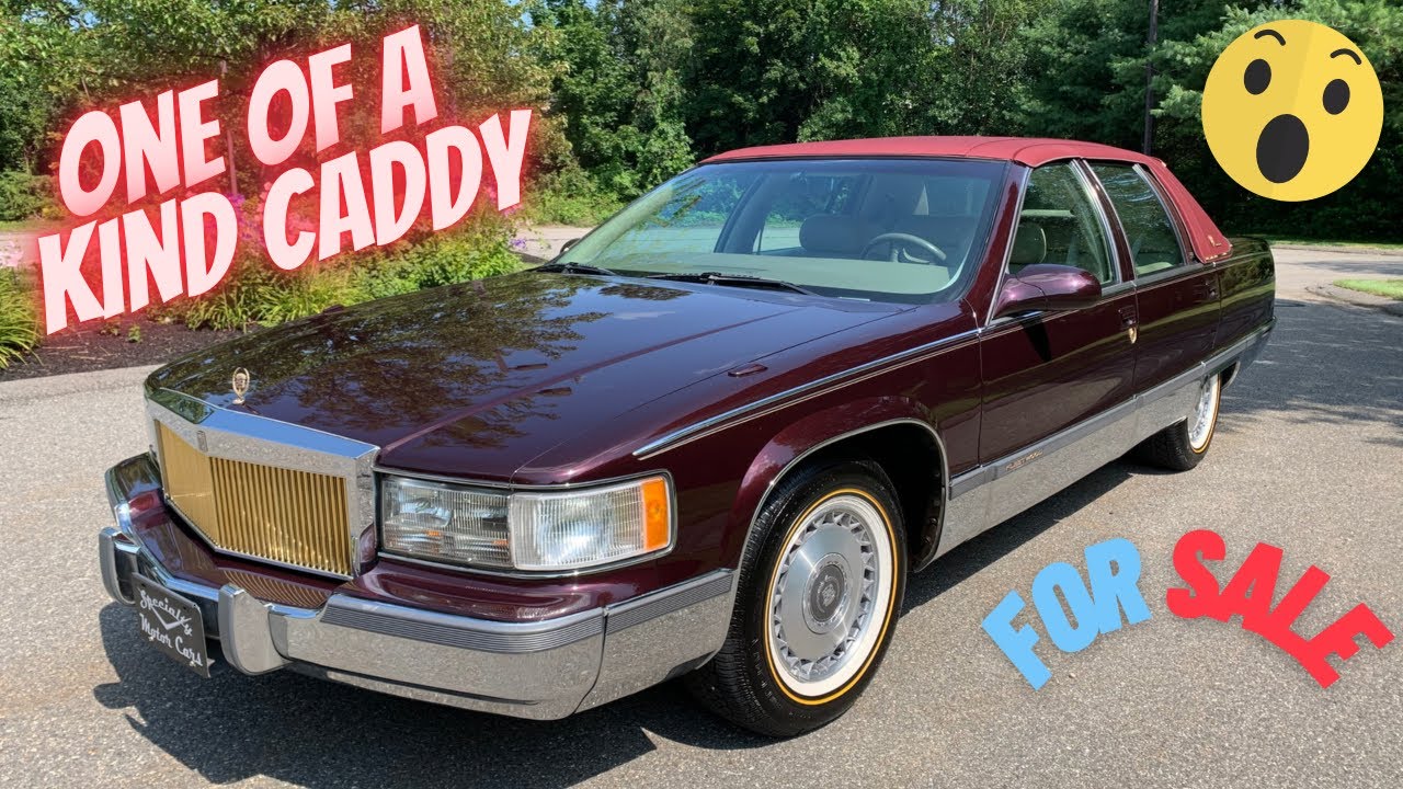 1995 Cadillac Fleetwood Brougham FOR SALE One of a Kind! LT1 Rocket Ship By Specialty Motor Cars
