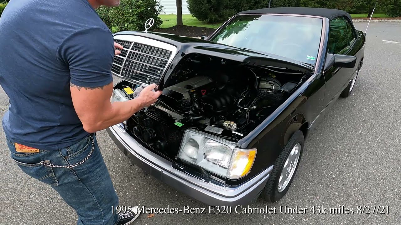 1995 Mercedes-Benz E320 Cabriolet Under 43k miles 8/27/21