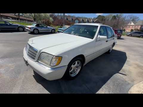 1995 MERCEDES-BENZ S320 WALK AROUND VIDEO STOCK#260685