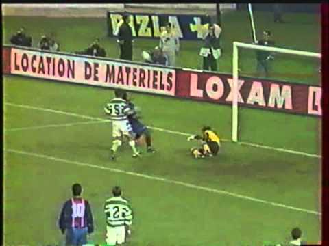 1995 October 19 Paris St Germain France 1 Celtic Glasgow Scotland 0 Cup Winners Cup