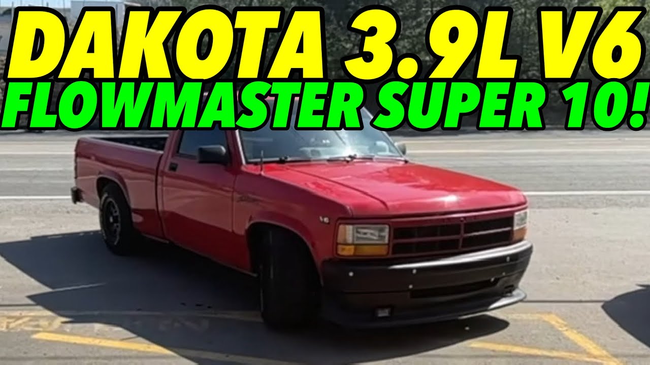 1996 Dodge Dakota Sport 3.9L MAGNUM V6 w/ FLOWMASTER SUPER 10!