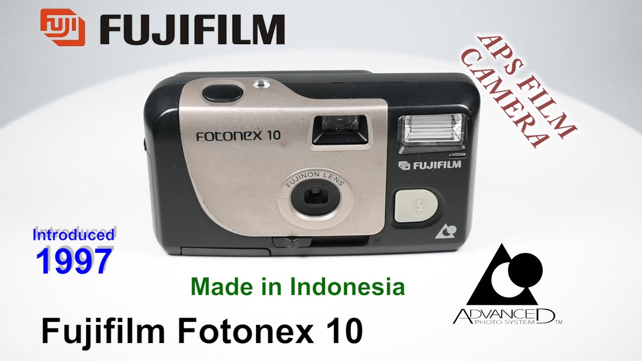1997 Fujifilm Fotonex 10 - APS Film Camera