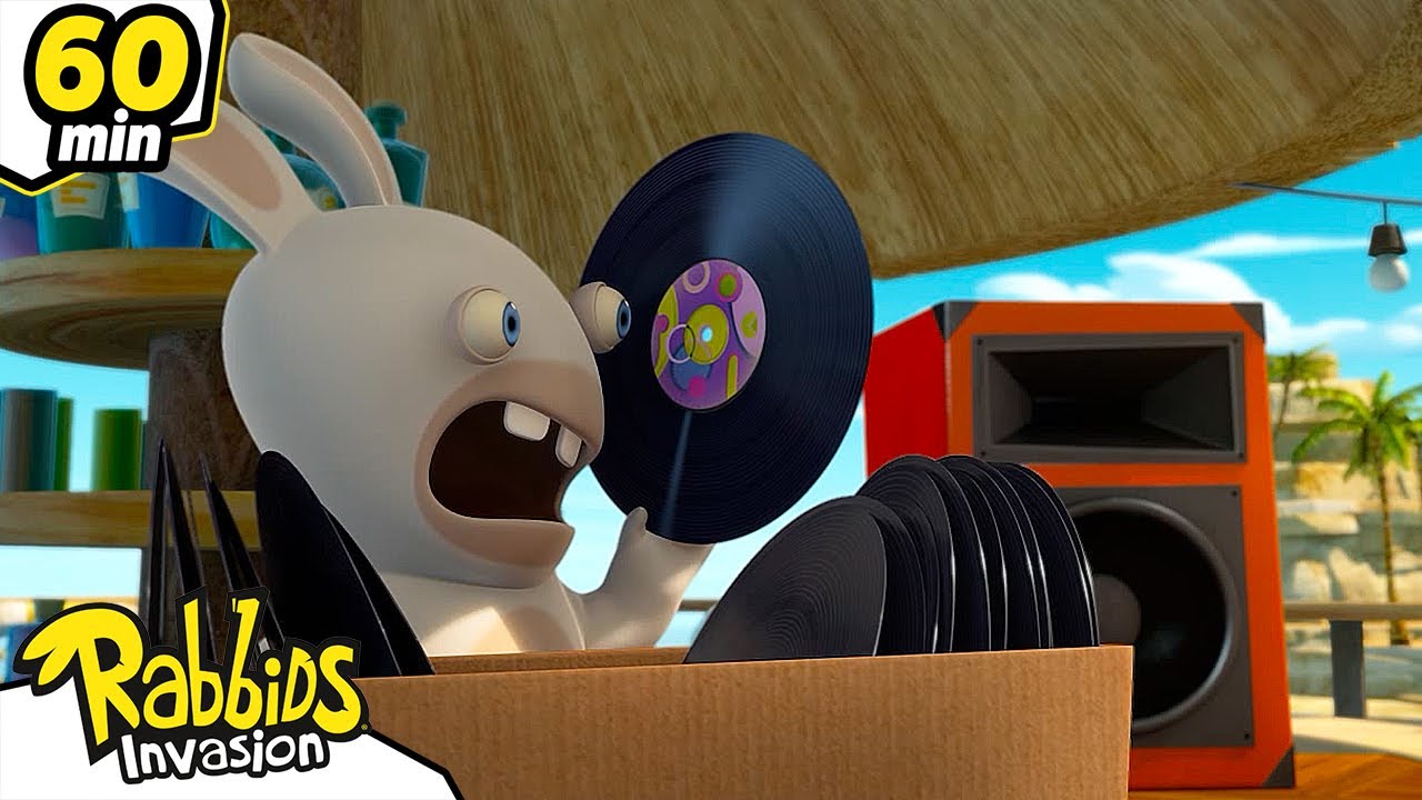1h Compilation The Party of the Rabbids | RABBIDS INVASION | New episodes | Cartoon for kids