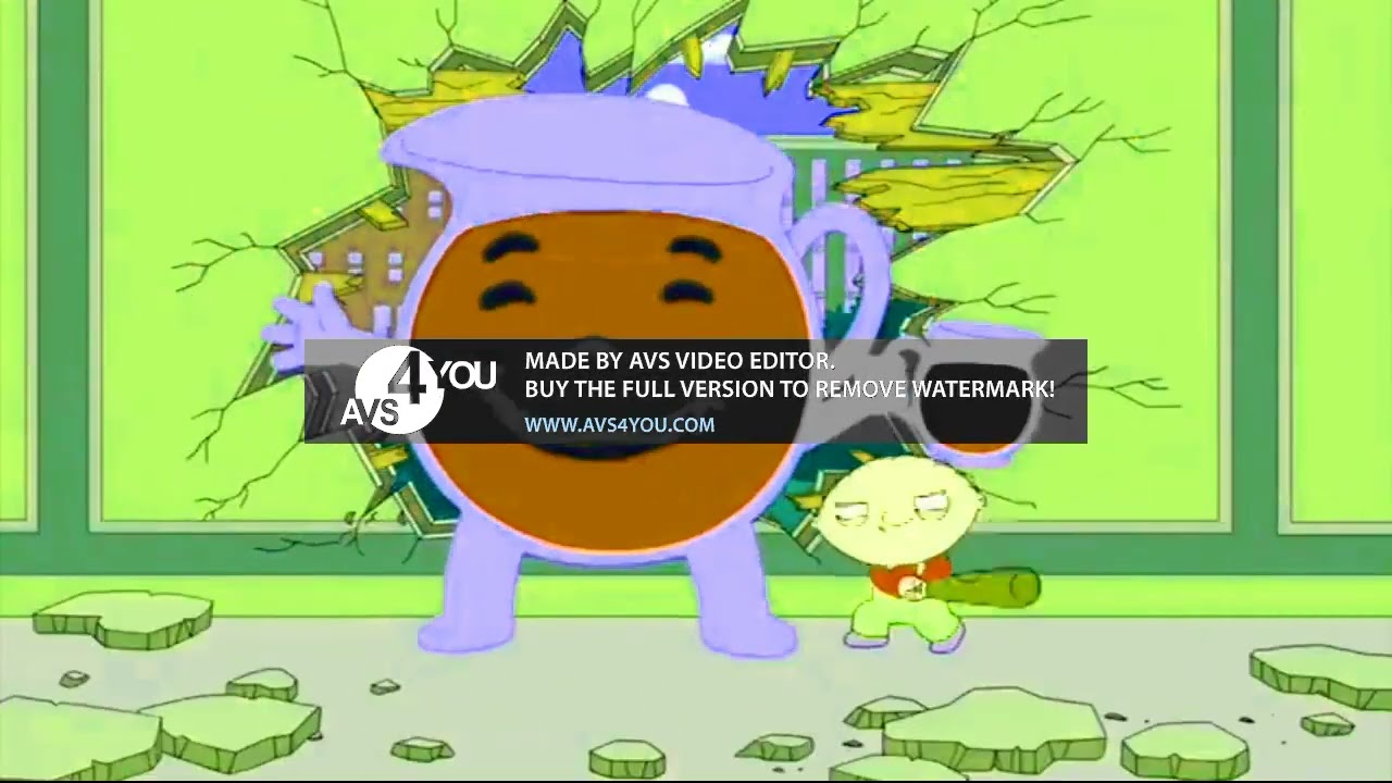 [1ST MOST VIEWERS] Evil Stewie Bats Kool Aid Man AVS Effects