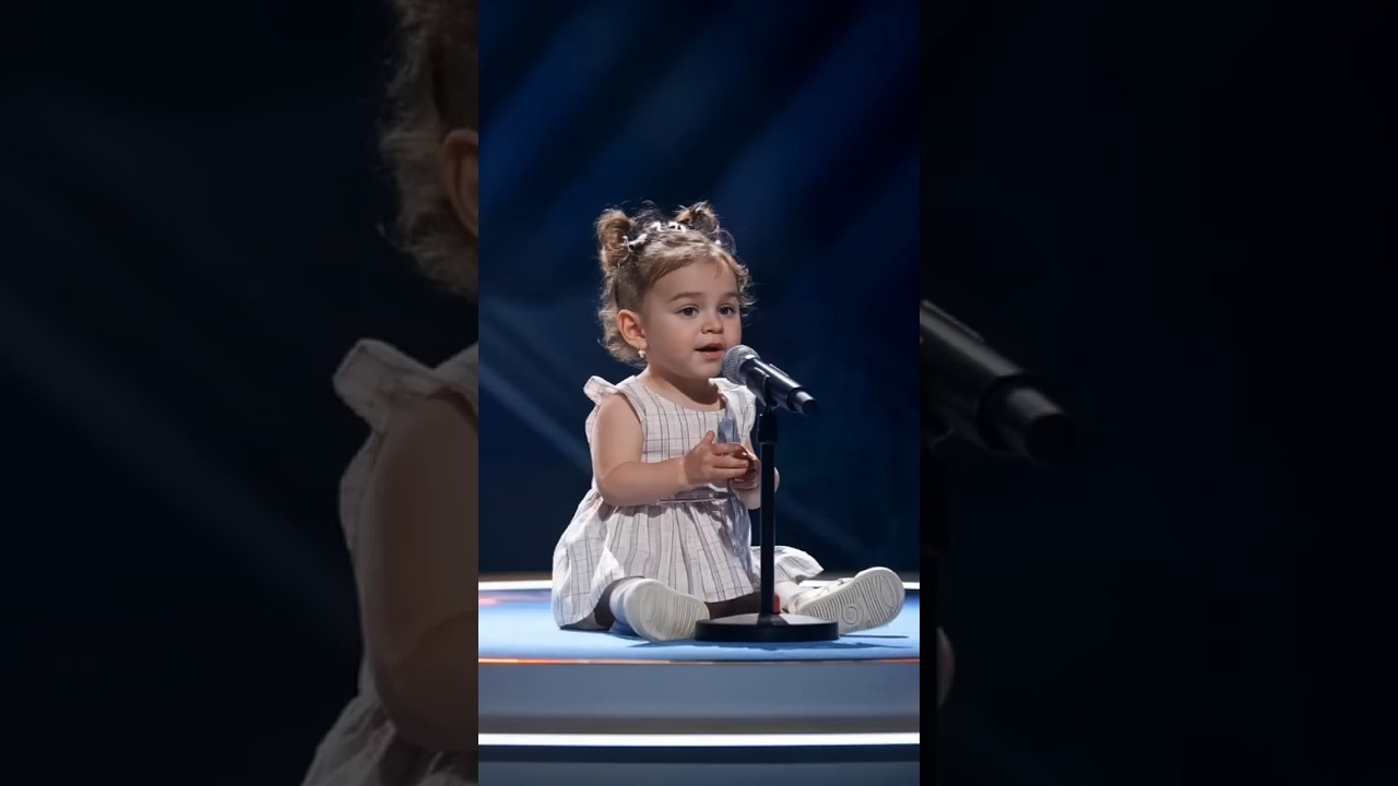 1-Year-Old Baby STUNS America’s Got Talent Judges with Her First Song 😭💫 #aiagt #aitransformations