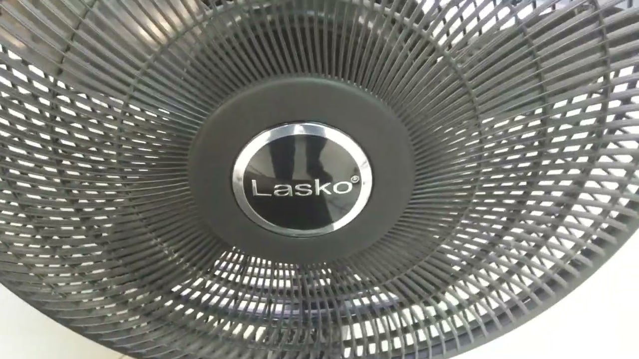 2 Black Lasko Pedestal Fans (2022 Remake).