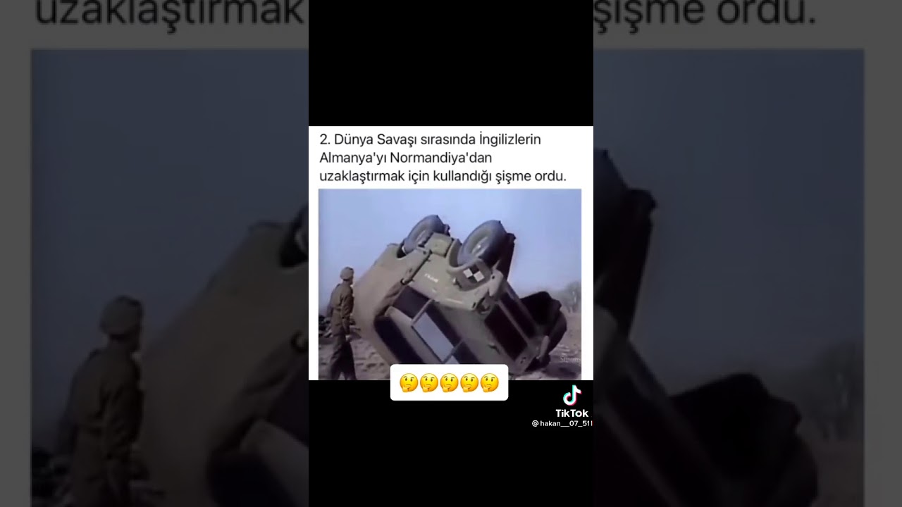 2. Dünya Savaşında Ingilizlerin kullandığı şişme ordu