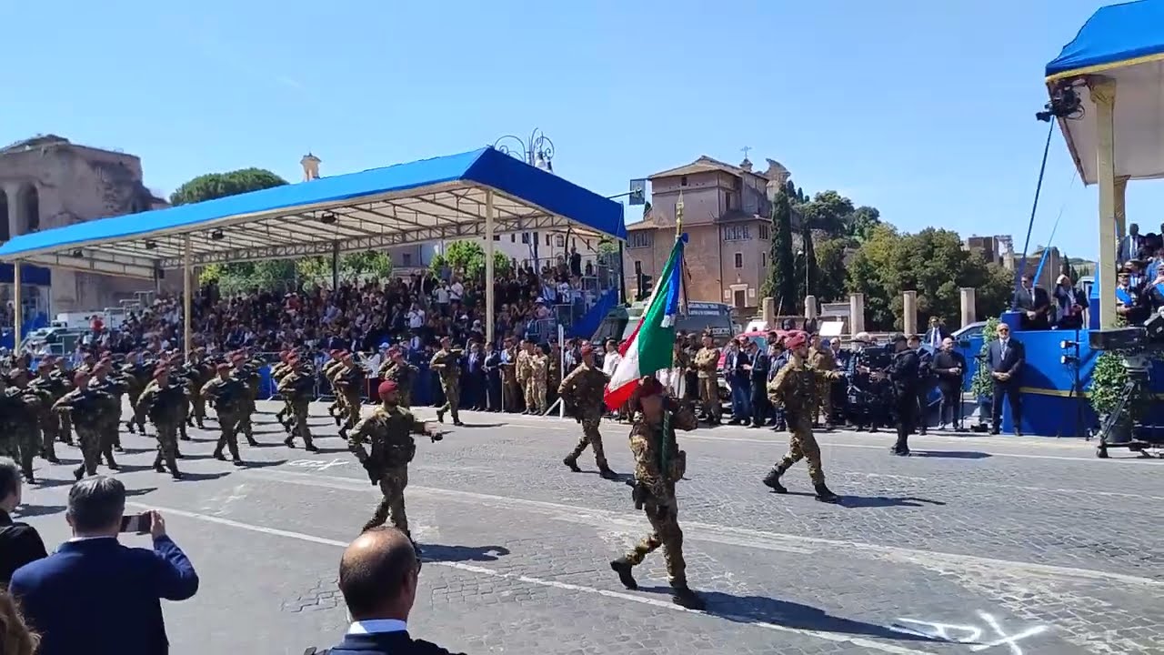 2 Giugno 2025- Parata militare: La Brigata paracadutisti 