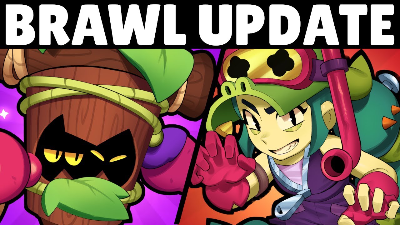 2 New Brawlers + Starr Park Map REVEAL! | Update Info!