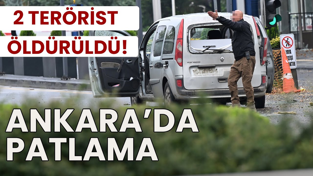 2 terörist etkisiz hale getirildi! Ankara Kızılay'da teröristlerden bombalı saldırı
