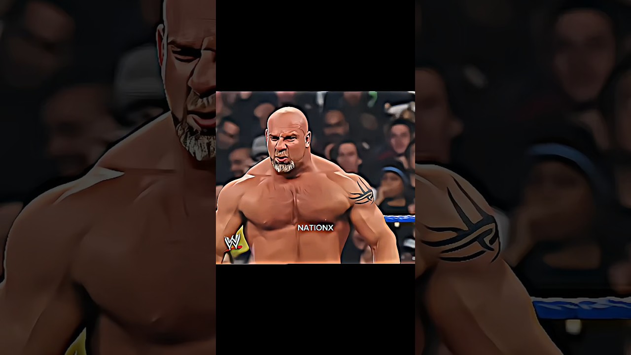 2 times Brock Lesnar scared of Goldberg #wwe