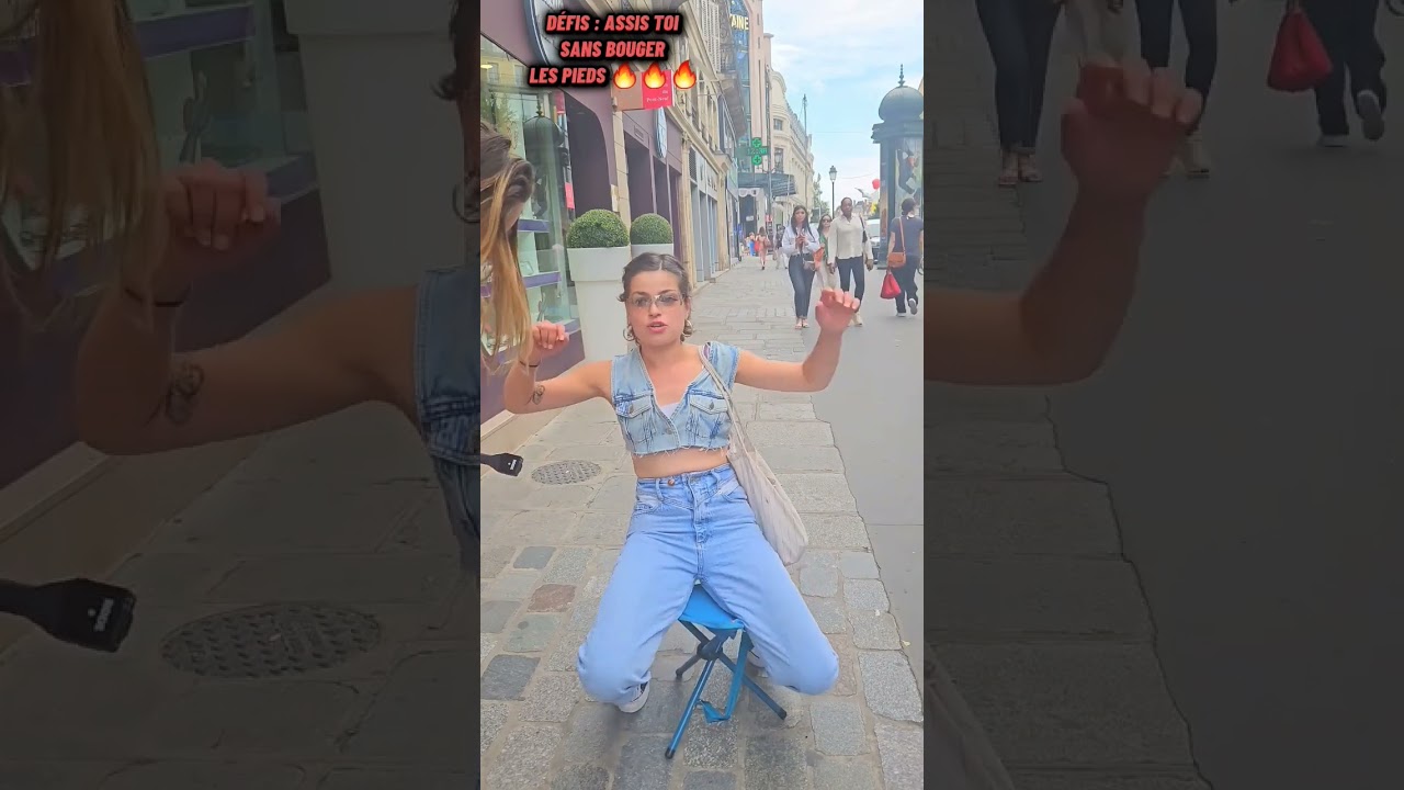 20 euros si t'y arrives à t'asseoir sans bouger les pieds #defis #defi #sophieonly1 #explore #exper