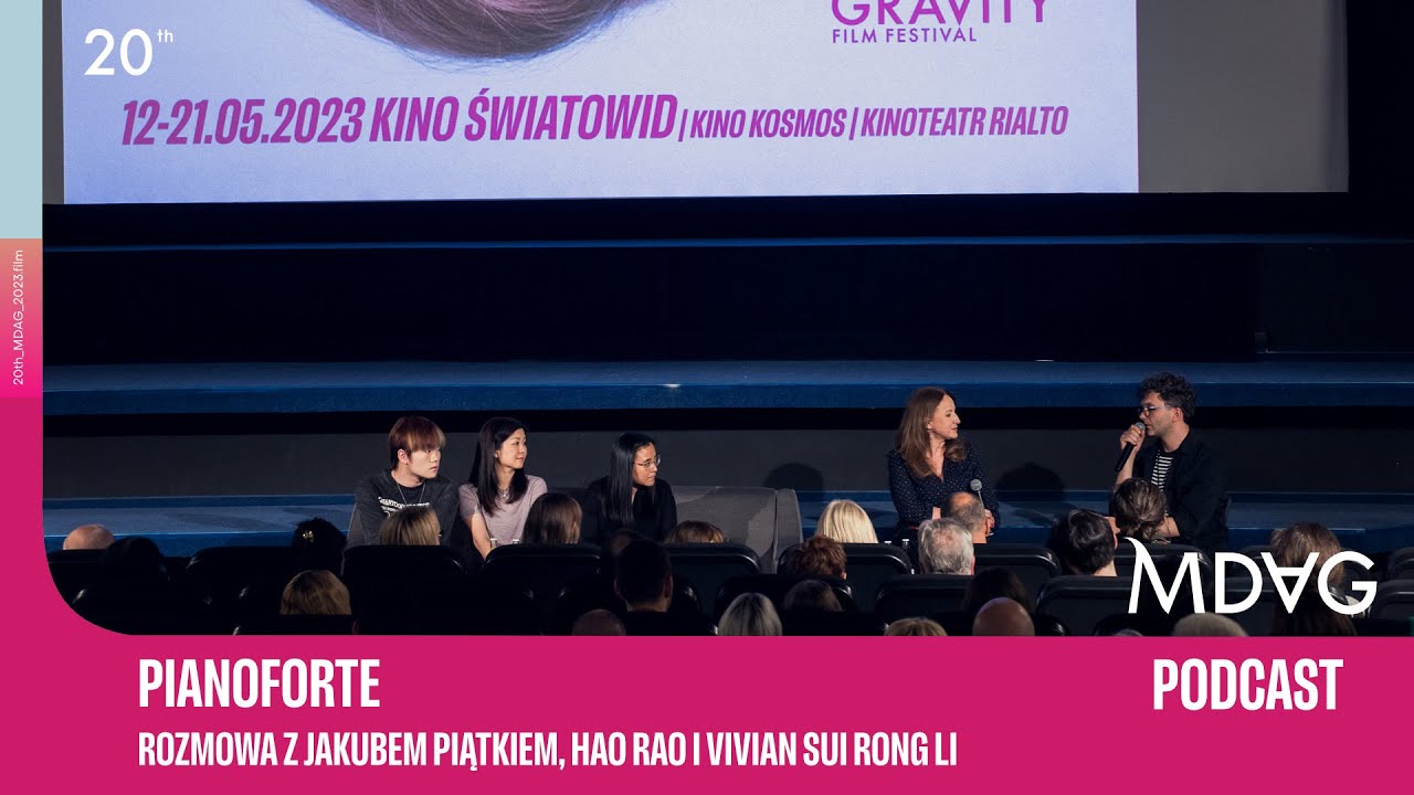 20. MDAG: Pianoforte - rozmowa z Jakubem Piątkiem, Hao Rao i Vivian Sui Rong Li