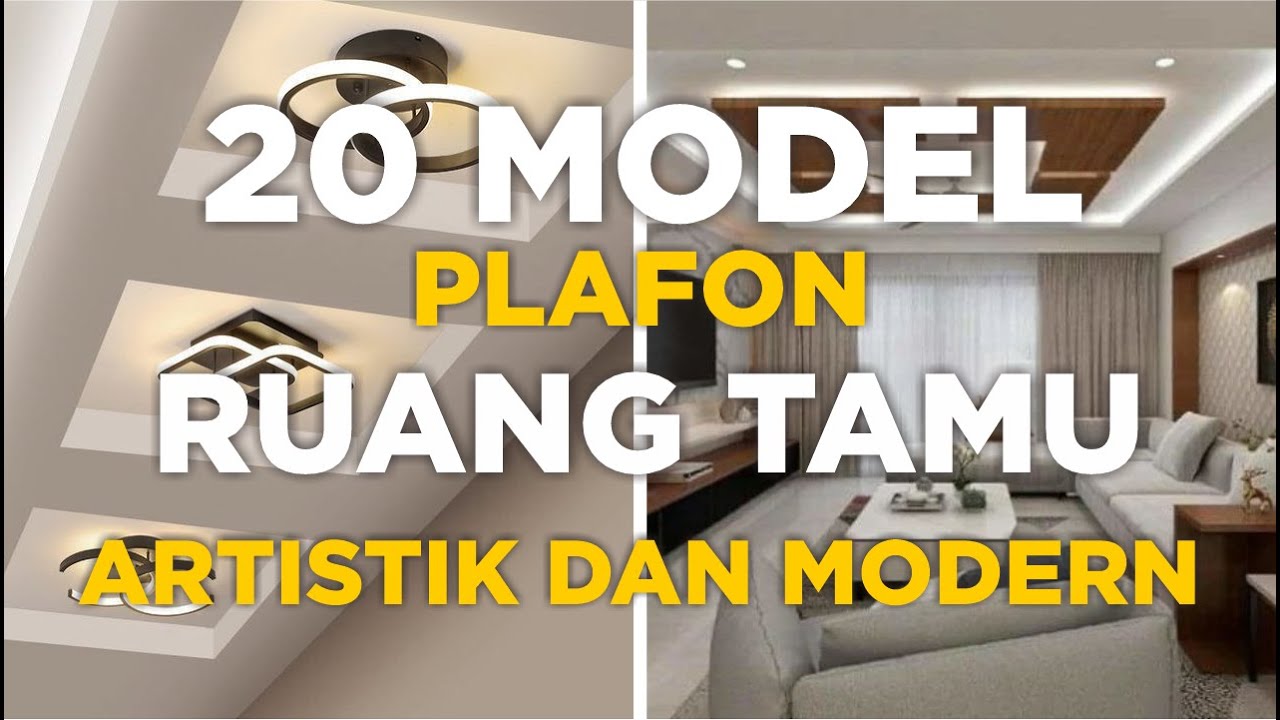 20 Model Plafon Ruang Tamu Terbaru yang Artistik dan Modern Futuristik