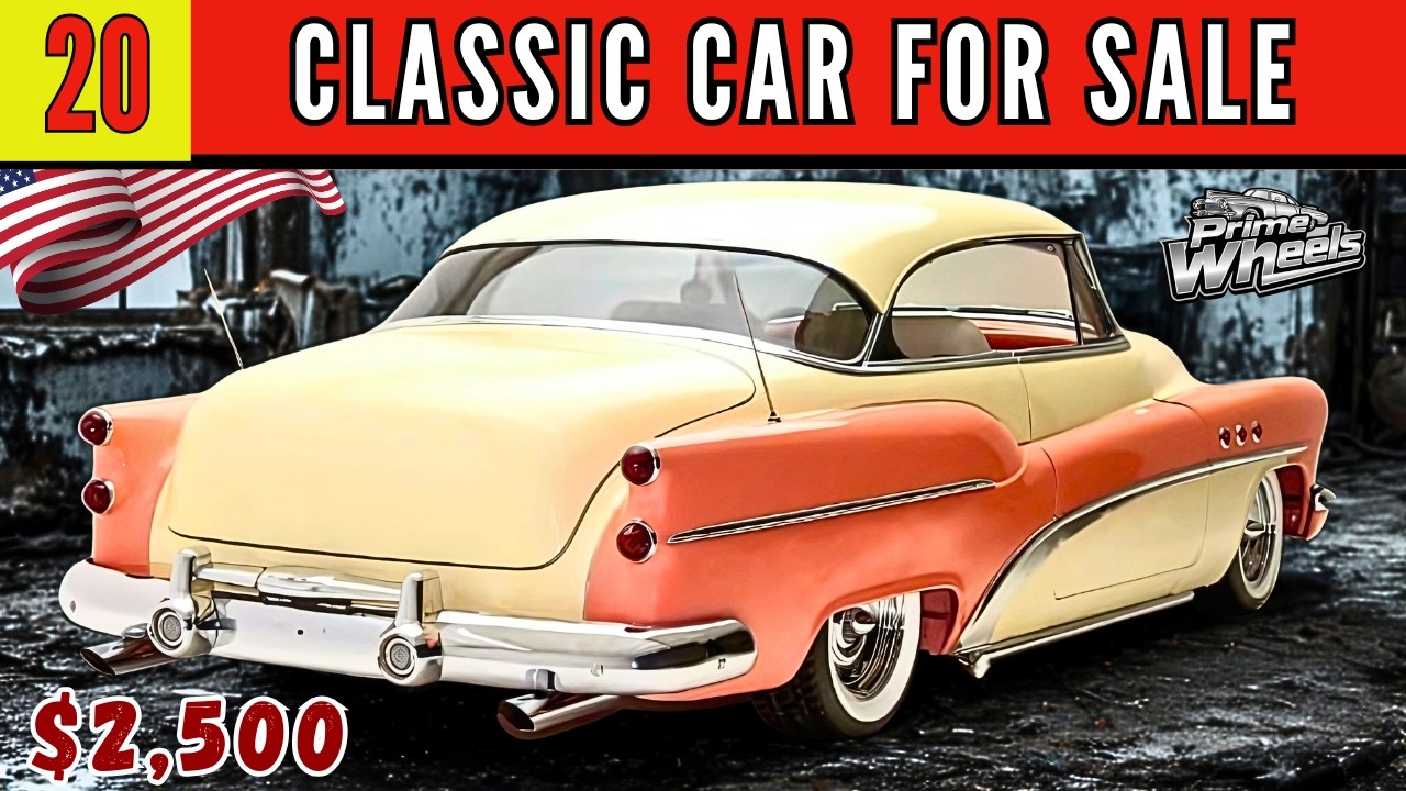 20 new classic cars for sale cheaply