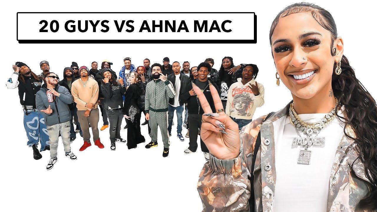 20 PEOPLE VS 1 REALITY STAR: AHNA MAC