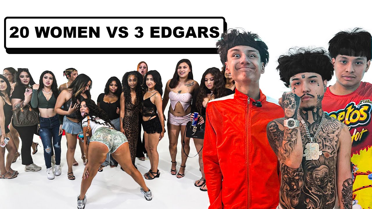 20 WOMEN vs 3 EDGARS + HOUSTON VLOG (gone wrong)