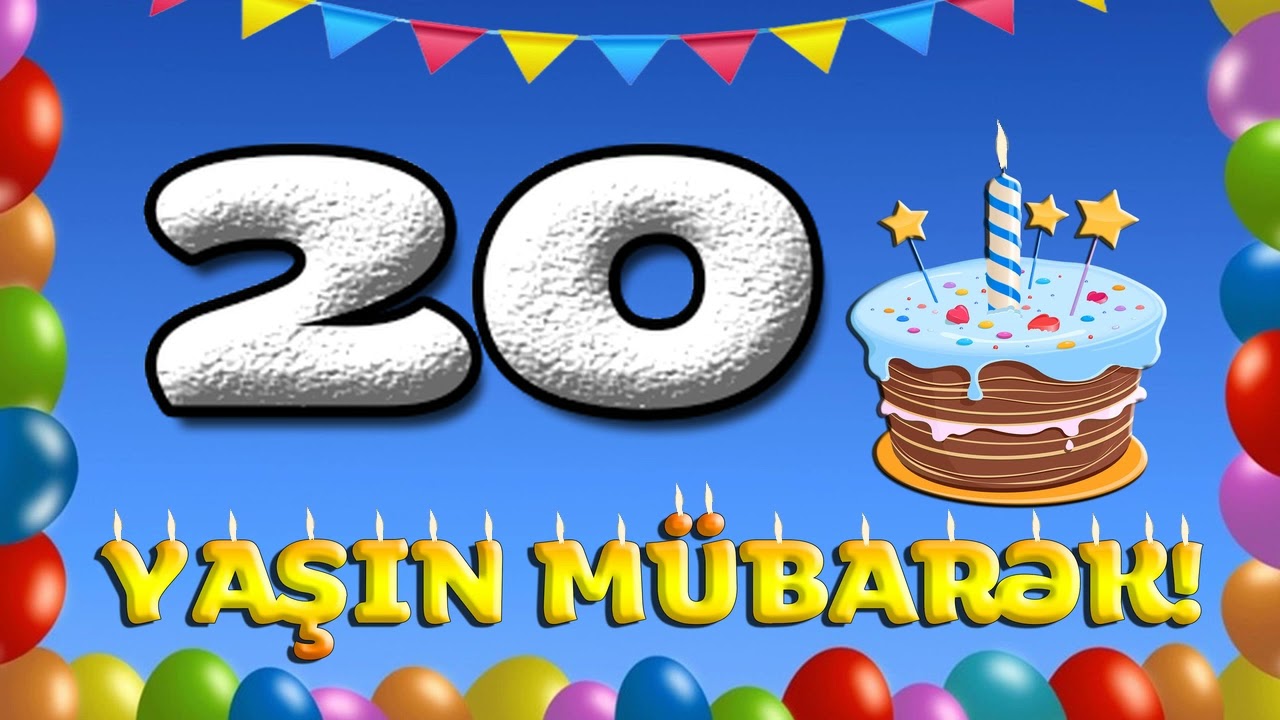 20 YAŞIN MÜBARƏK | TEBRİK VİDEOSU | 20 YASİN MUBAREK