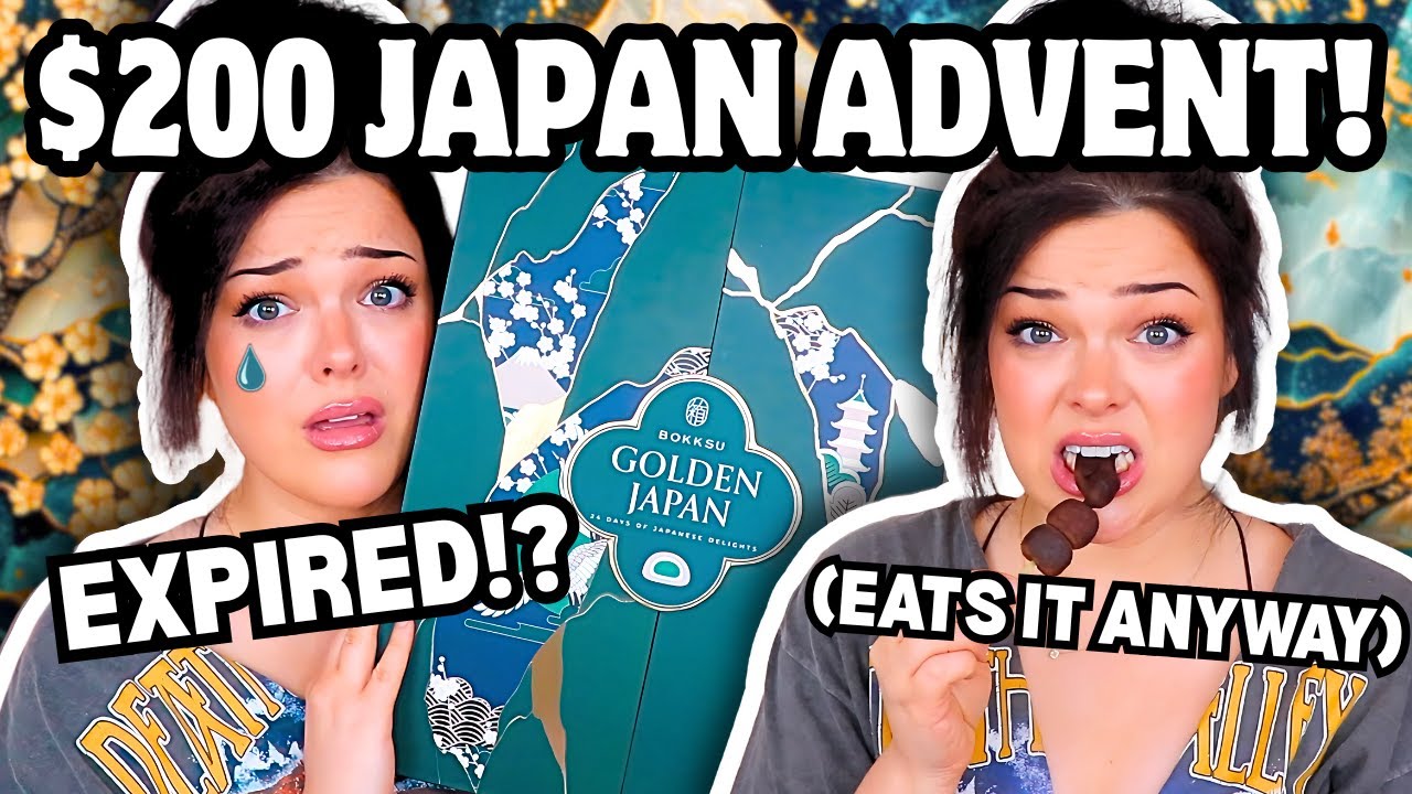 $200 *EXPIRED* Japanese Snack Advent!? | Bokksu Unboxing & Taste Test