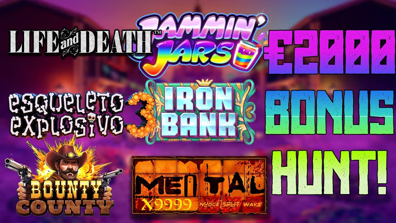 €2000 BONUS HUNT!! 13 BONUSES UNLUCKY FOR SOME?!👀🤞🏻🎰