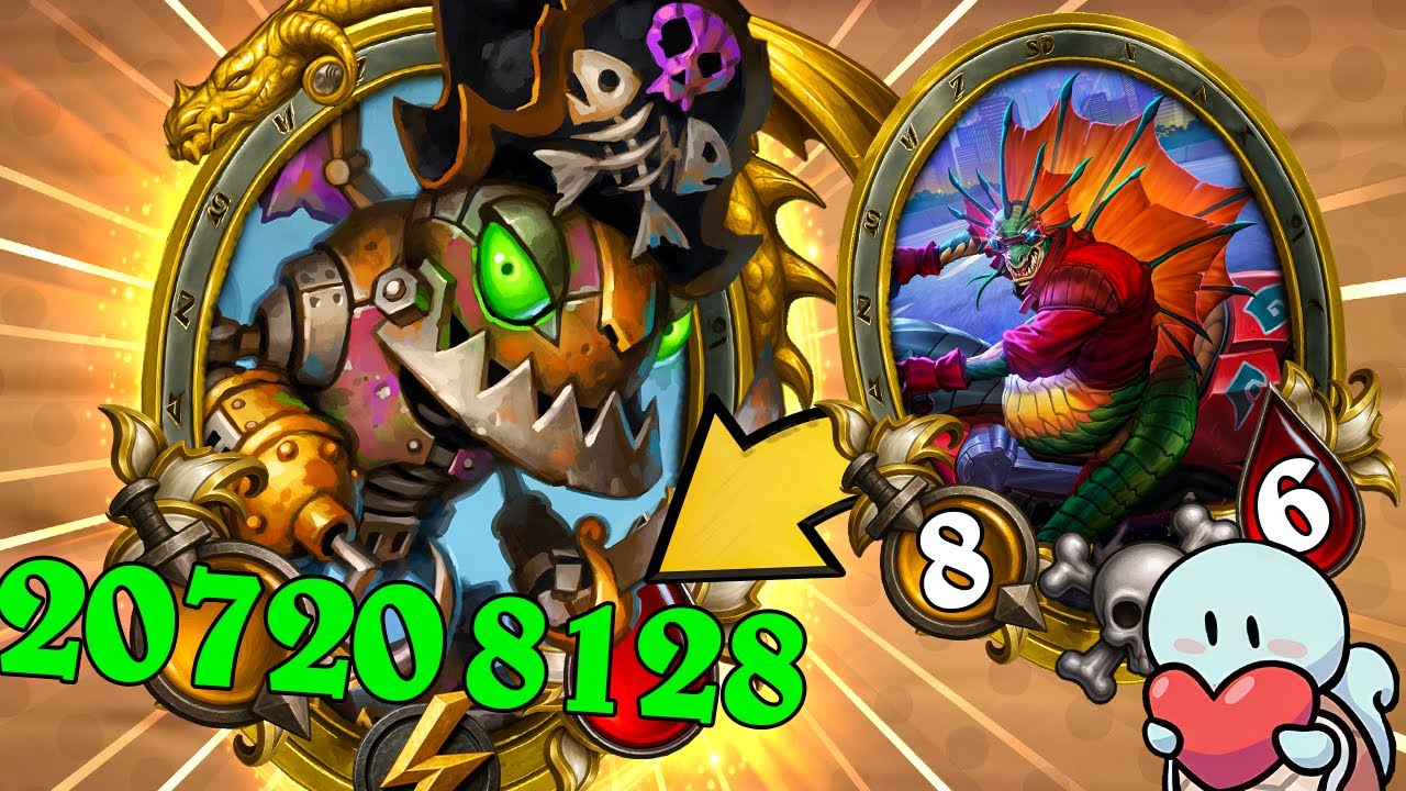 20,000 STATS From NAGA! | Hearthstone Battlegrounds