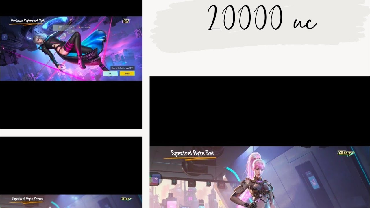 20000 UC spectral byte create opening pubg #pubg #bgmi