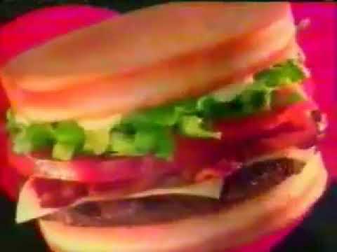 2001 - Burger King - Grilled Sourdough Bacon Cheeseburger Commercial