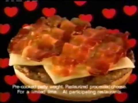 2001 Burger King Sourdough Bacon Cheeseburger commercials