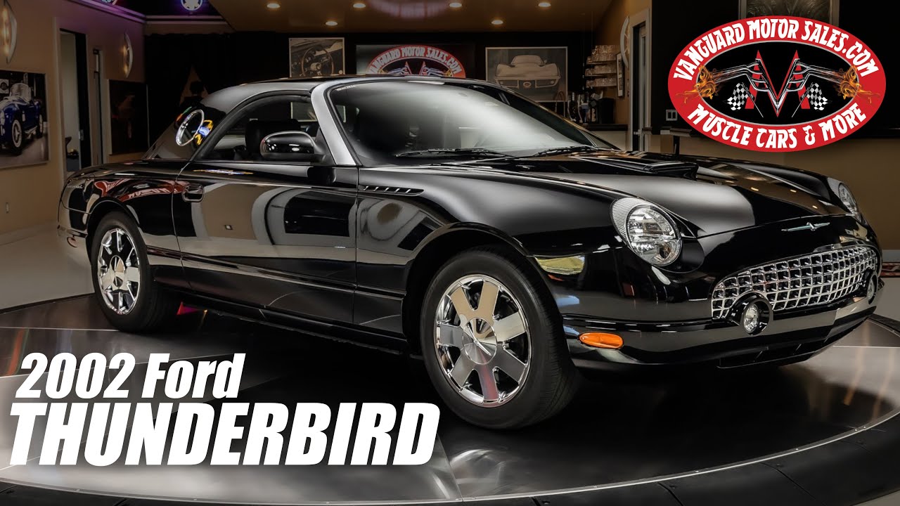 2002 Ford Thunderbird Convertible For Sale Vanguard Motor Sales #1462
