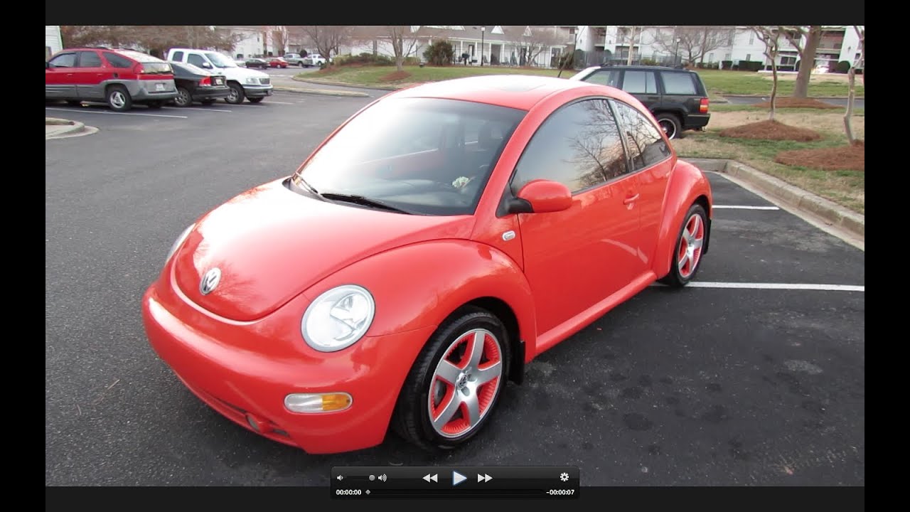 2002 Volkswagen Beetle Turbo Snap Orange Limited Edition Start Up, Exhaust, and In Depth Tour