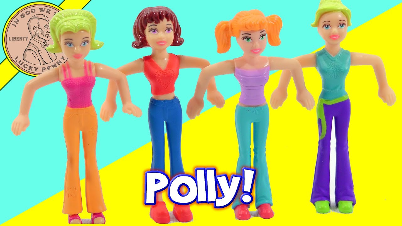 2006 Retro Polly Pockets Polly World McDonald Happy Meal Set
