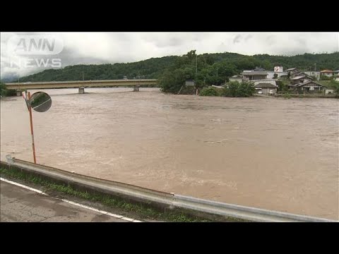 岐阜・長野の特別警報を大雨警報に　引き続き警戒を(20/07/08)