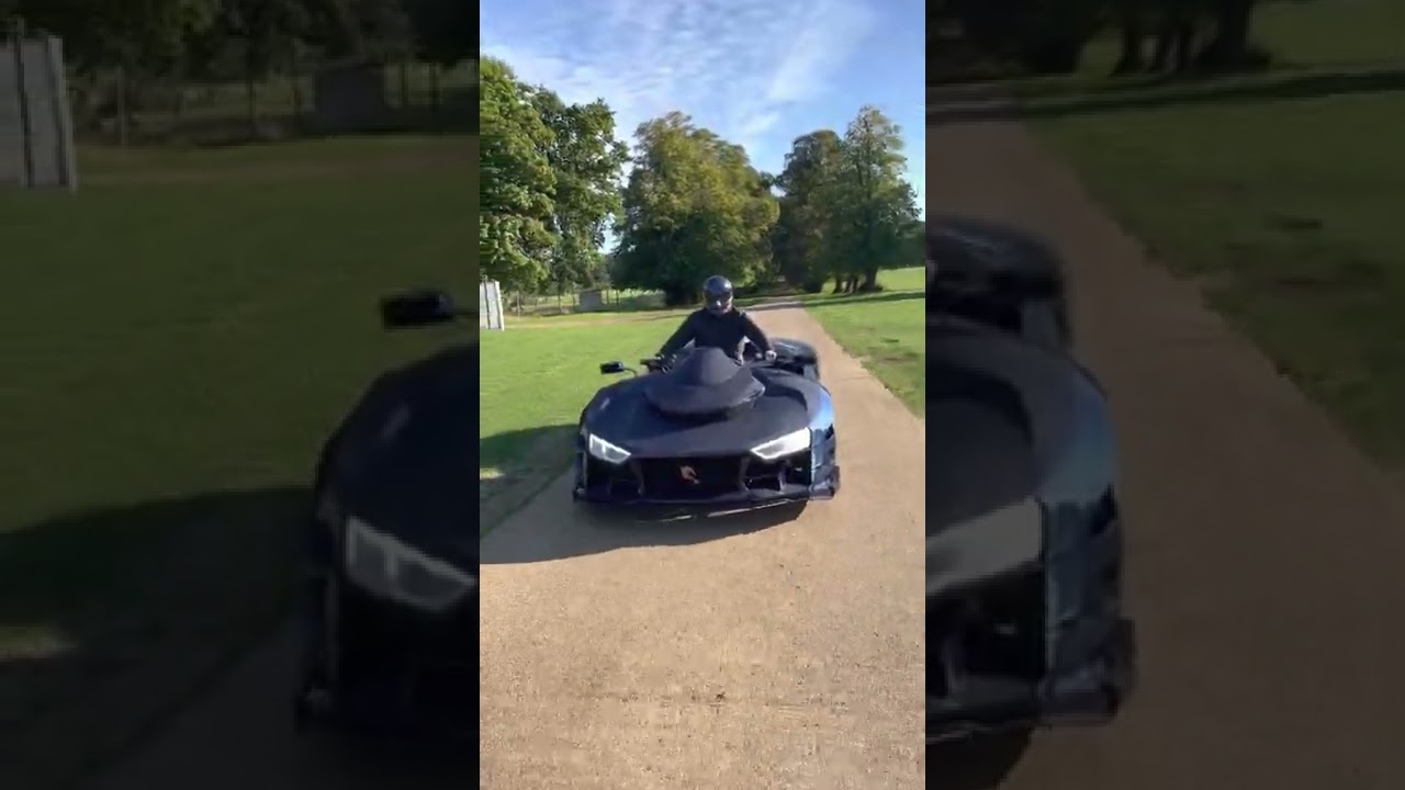 200mph Engler Audi R8 V10 QUAD BIKE on the move! #engler #quadbike #supercars