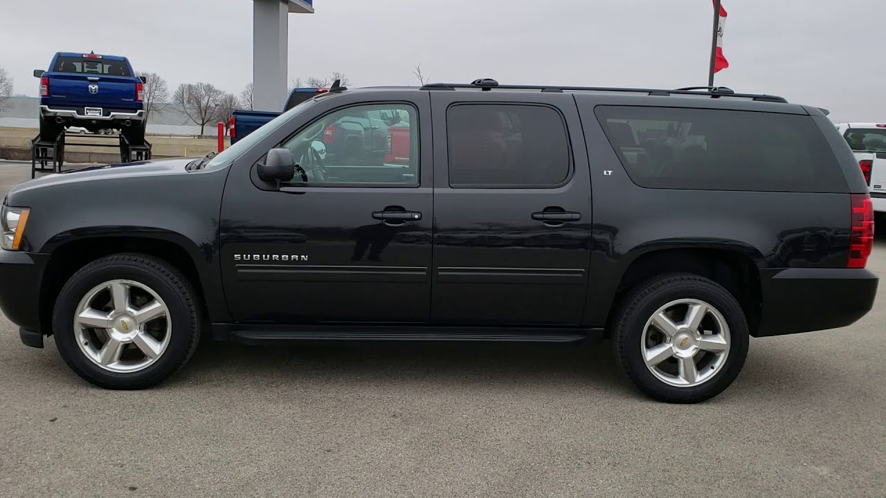 2013 CHEVROLET SUBURBAN LT BLACK GRANITE METALLIC WALKAROUND SOLD! 9895