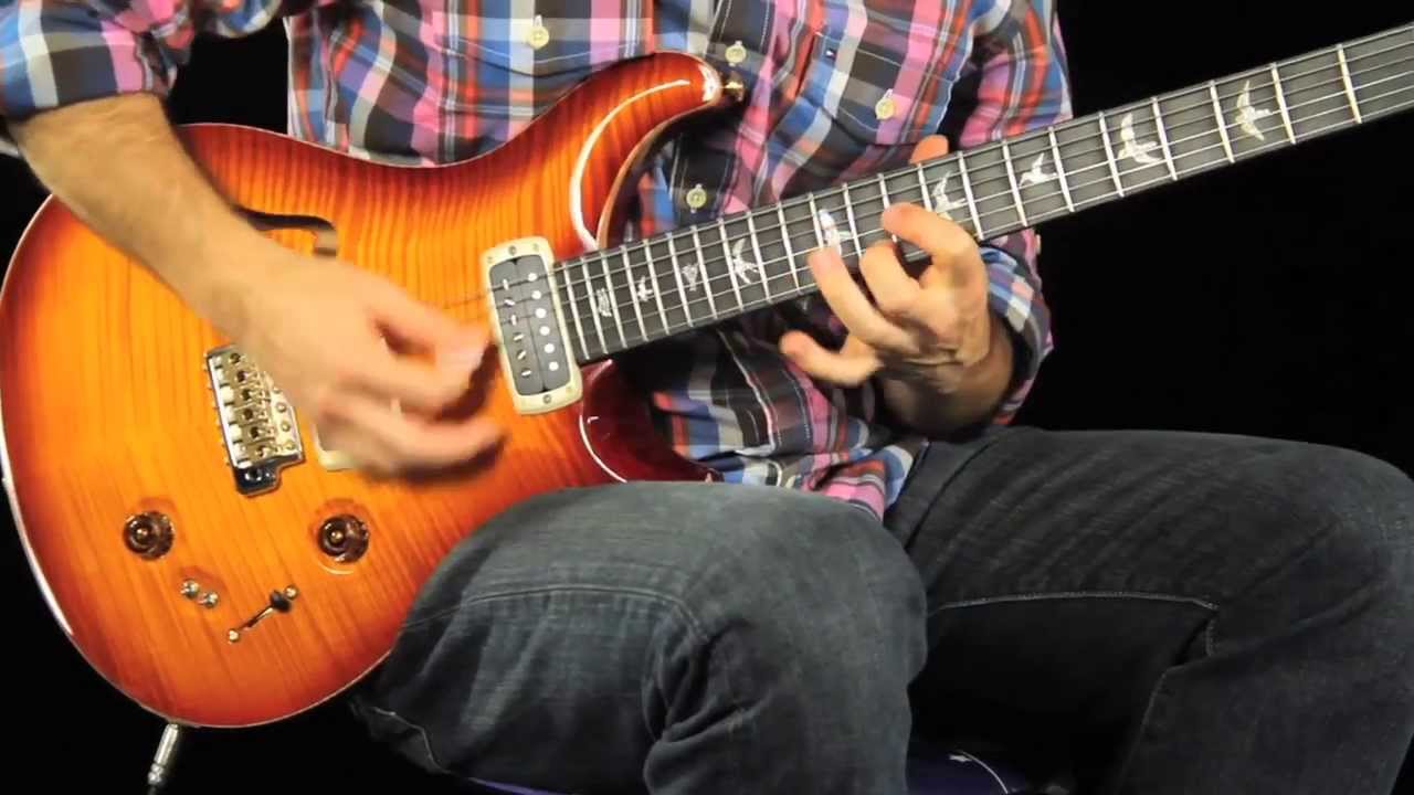 2013 Experience PRS 408 Semi-Hollow Demo & Tone Review