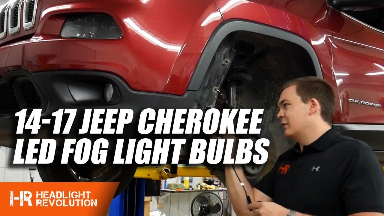 2014-2017 Jeep Cherokee LED Fog Light Install