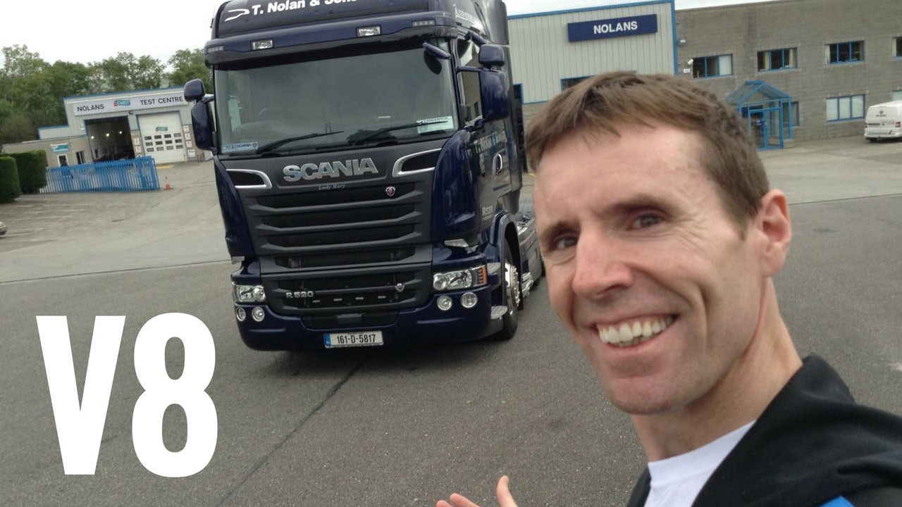2016 SCANIA R520 V8 Truck Full Tour + Test Drive - Stavros969 4K