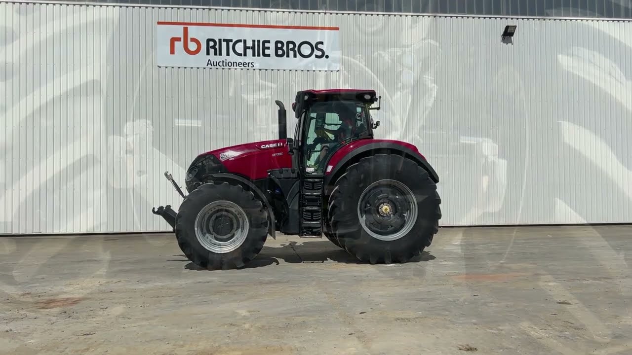 2017 Case IH Optimum 270 CVX 4WD Agricultural Tractor I St Aubin, France Auction - 5 & 6 July