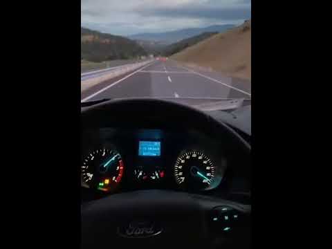 2017 model  FORD KAMYONET HIZ TESTI 200 KM/H