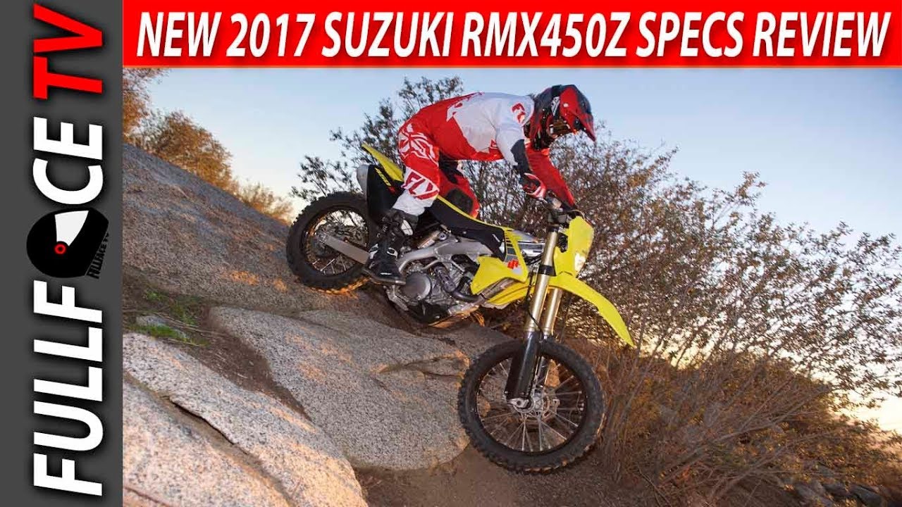 2017 Suzuki RMX450Z Specs and Review