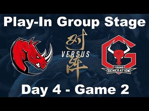 [2017 Worlds] Play In - D4 G2 - HKA vs RPG - LoL - Kaos Latin Gamers vs Young Generation