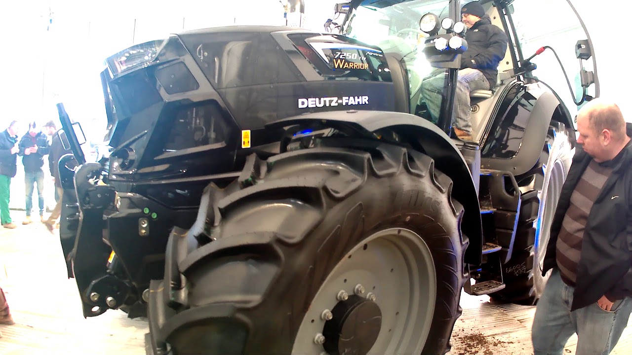 2018 Deutz-Fahr 7250 TTV Agrotron Warrior 6.1 Litre 6-Cyl Diesel Tractor (194HP)