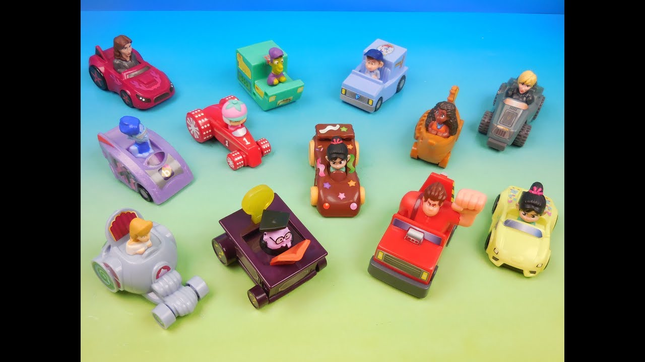 2018 DISNEYS RALPH BREAKS THE INTERNET SET OF 12 McDONALDS HAPPY MEAL COLLECTION VIDEO REVIEW