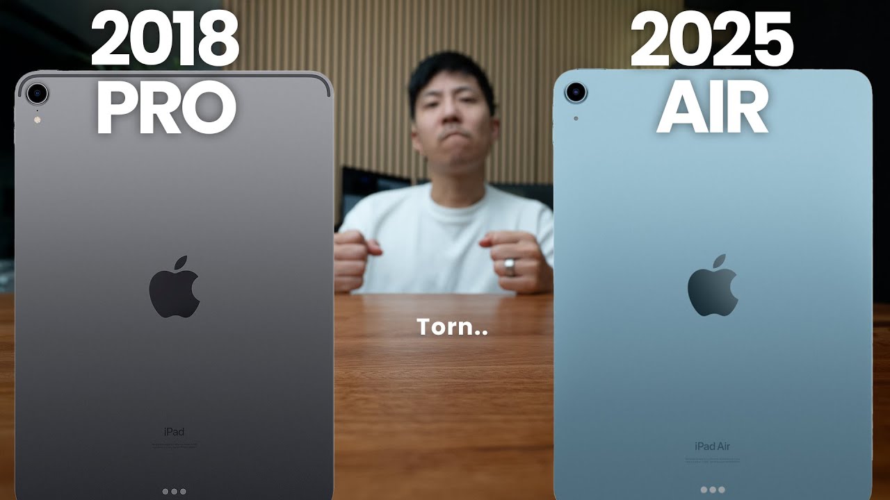 2018 iPad Pro vs 2025 iPad Air M3 .. WTH is Apple doing?