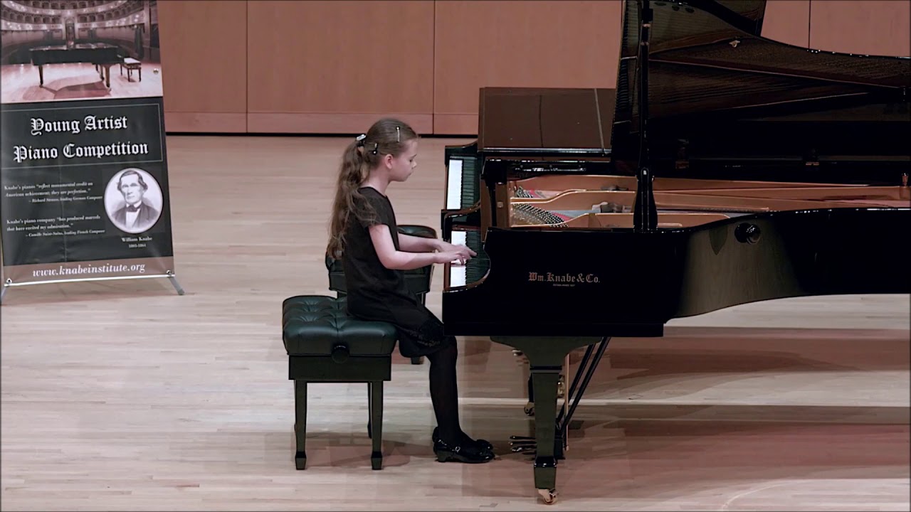 2018 Knabe Young Artist Piano Competition Division 1: Anna Bolotova